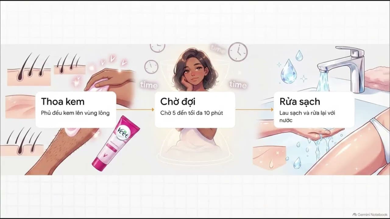 Kem Tẩy Lông Veet Pure Nội Địa Nhật — Da Xinh Đón Hè