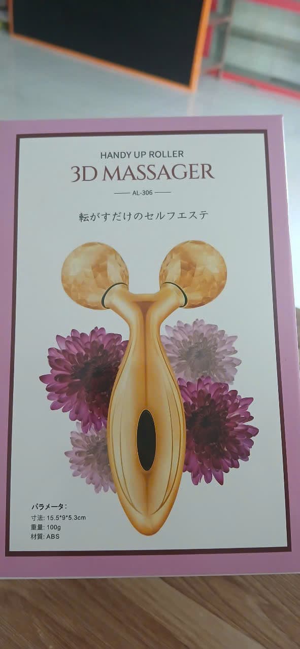 Thanh Lăn Massage Mặt 3D Massager AL-306 (Handy Up Roller)