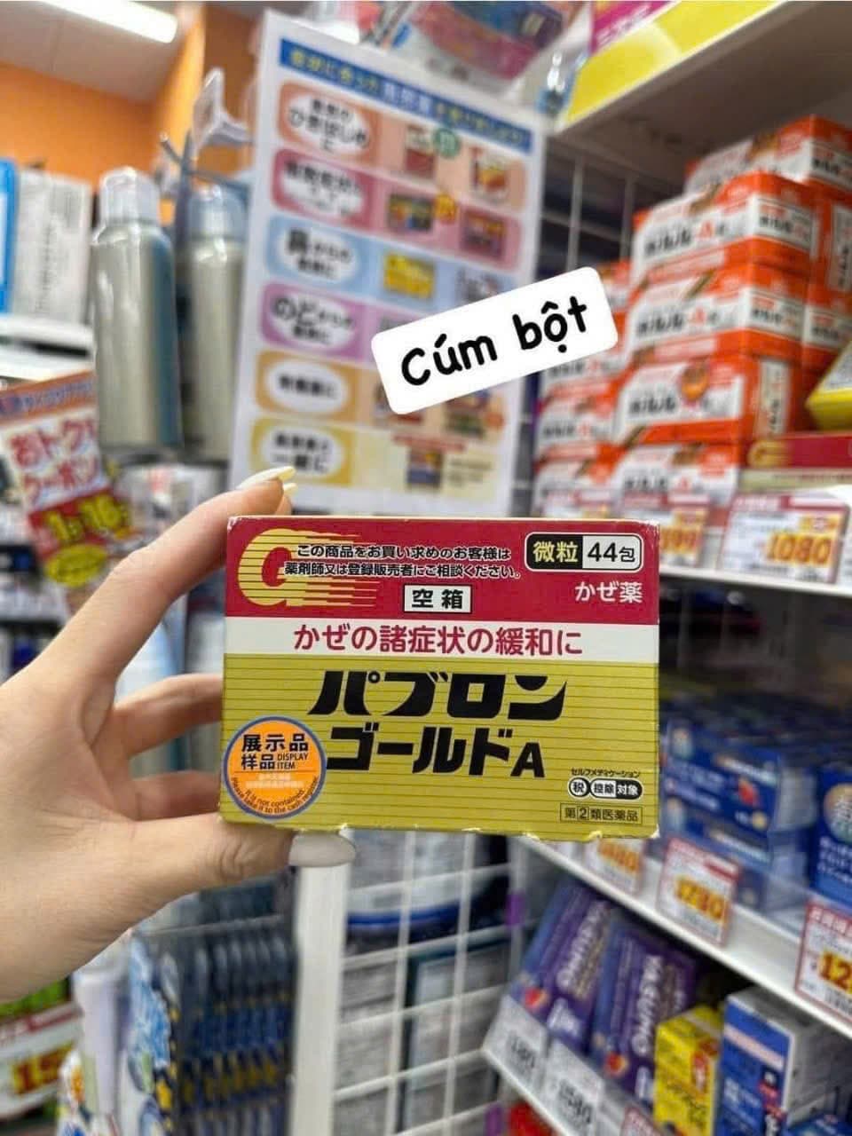 Cảm Cúm Nhật - Pabron Gold A nội địa Nhật (44 gói)