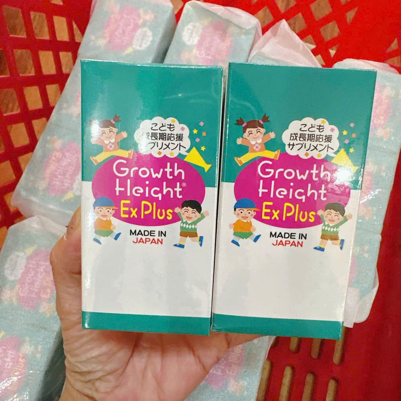Growth Height Ex Plus - Hỗ Trợ Tăng Chiều Cao Cho Trẻ (Nhật Bản)