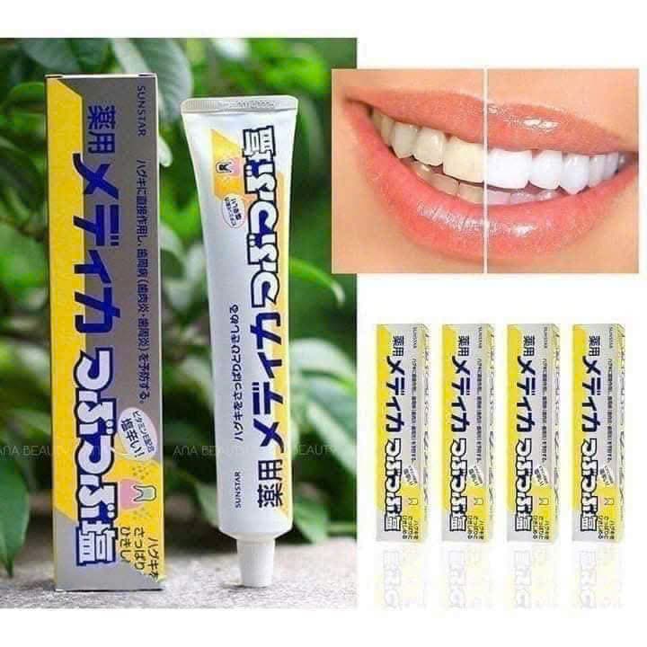 Kem Đánh Răng Muối Sunstar Medica Tinh Thể Muối - Nội Địa Nhật (170g)