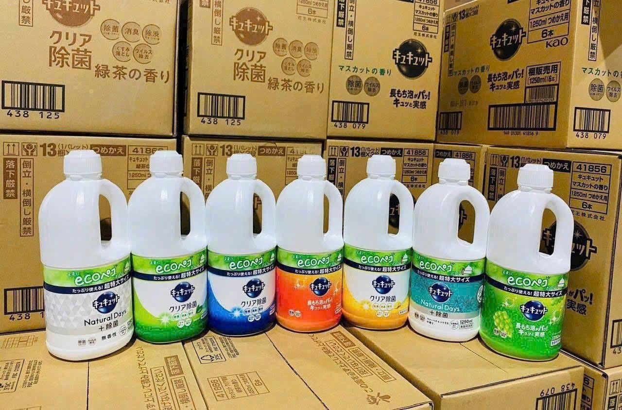 Nước Rửa Bát KAO Nội Địa Nhật (1250ml)