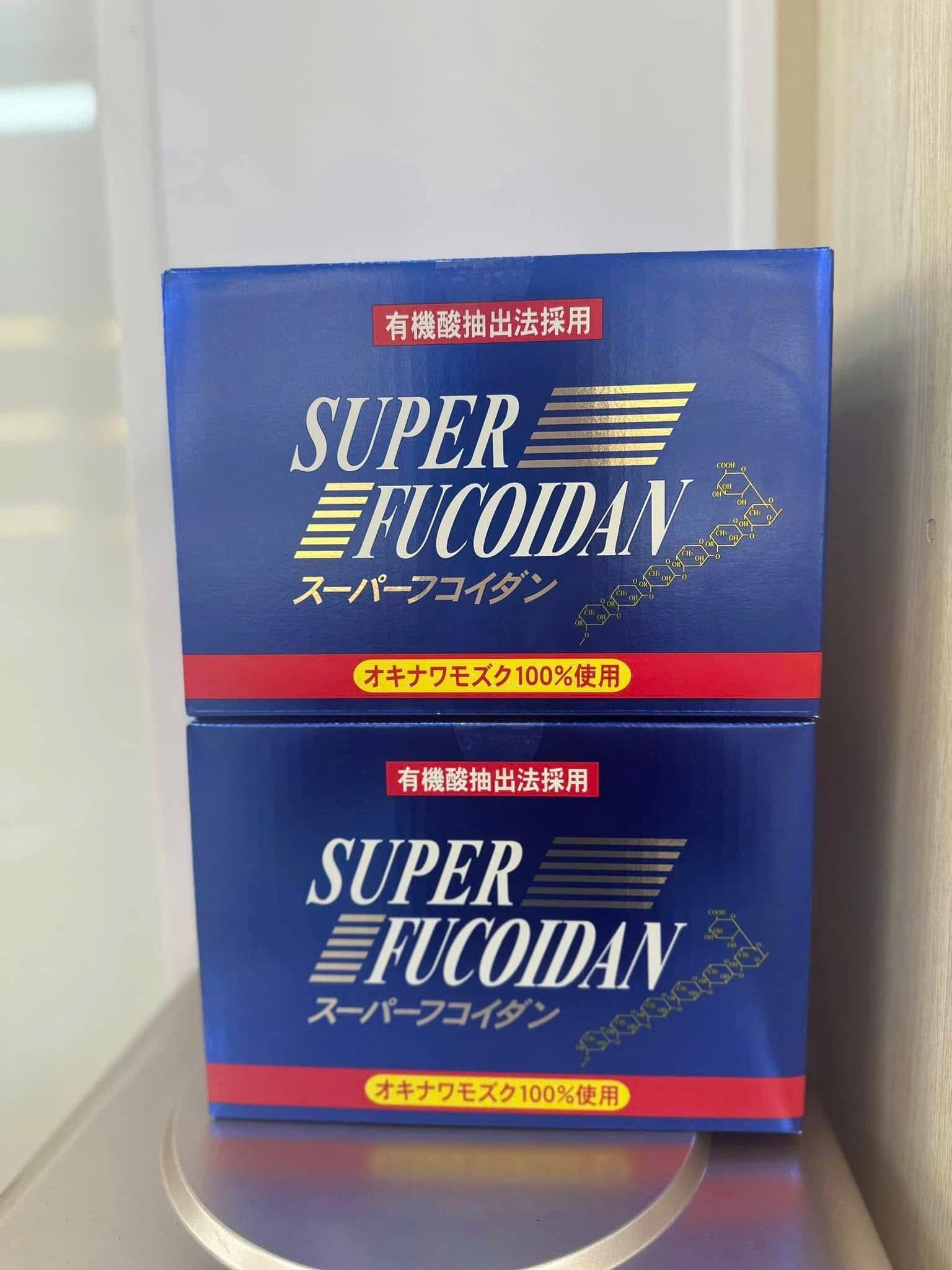 Super Fucoidan Kanehide Bio - Fucoidan Okinawa & Nấm Linh Chi (Hộp 30 gói x 100ml)