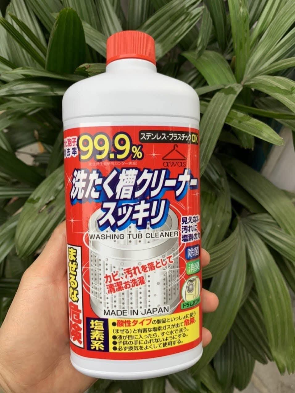 Bột/Dung Dịch Tẩy Lồng Máy Giặt Nội Địa Nhật