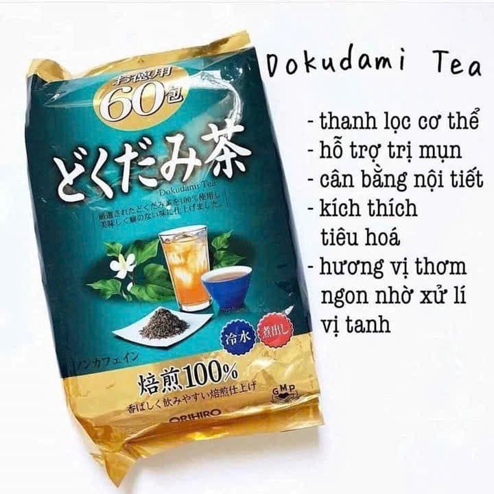 Trà Diếp Cá Orihiro Nội Địa Nhật (60 gói)